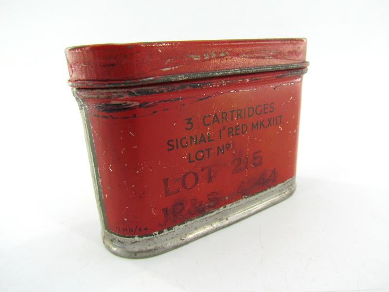 British WWII 'Signal Cartridges' Box 1944