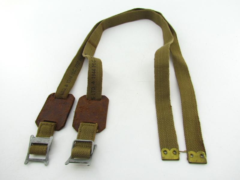 British WWII 37 ptn utility webbing straps 1944