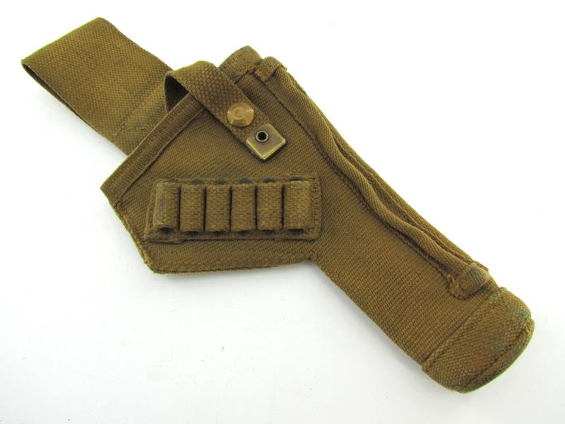 British WWII Armoured Crew Revolver Holster