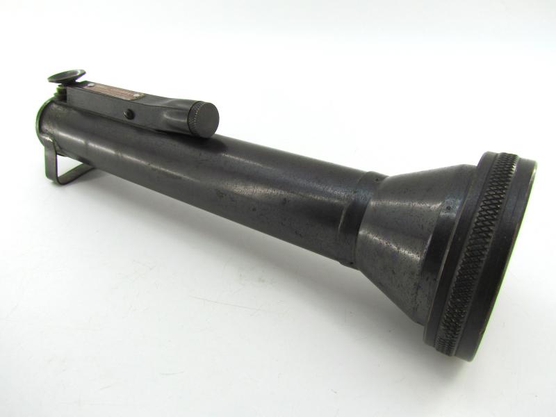 British WWII  Morse Code signalling torch ( Flashlight )