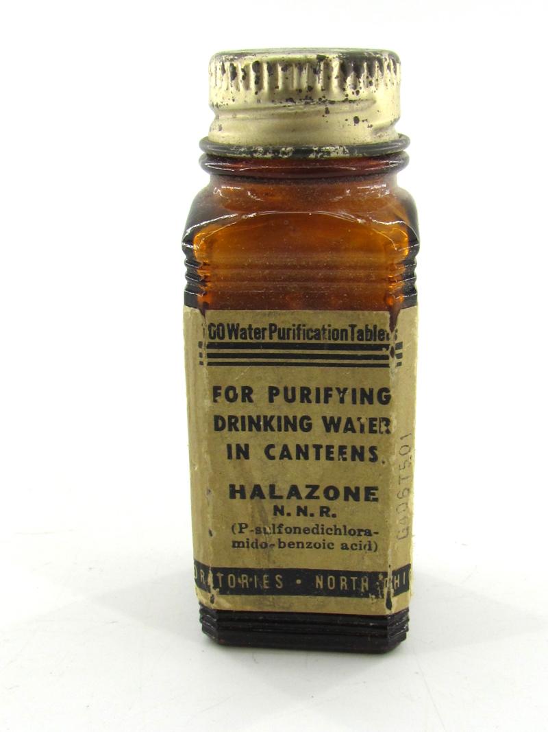 US WWII Water Purification Tablets