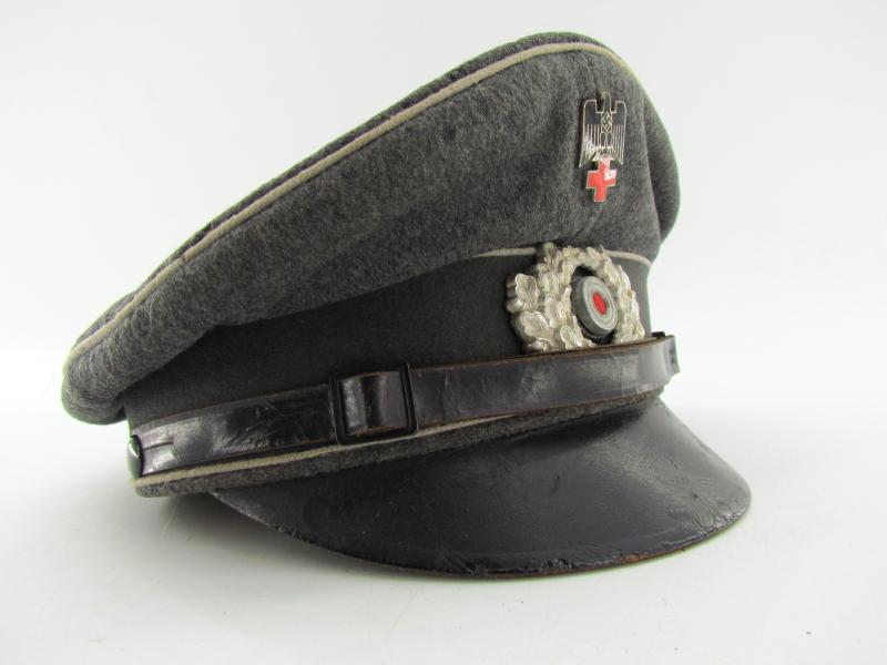 DRK ( German Red Cross ) EM/NCO Visor Cap