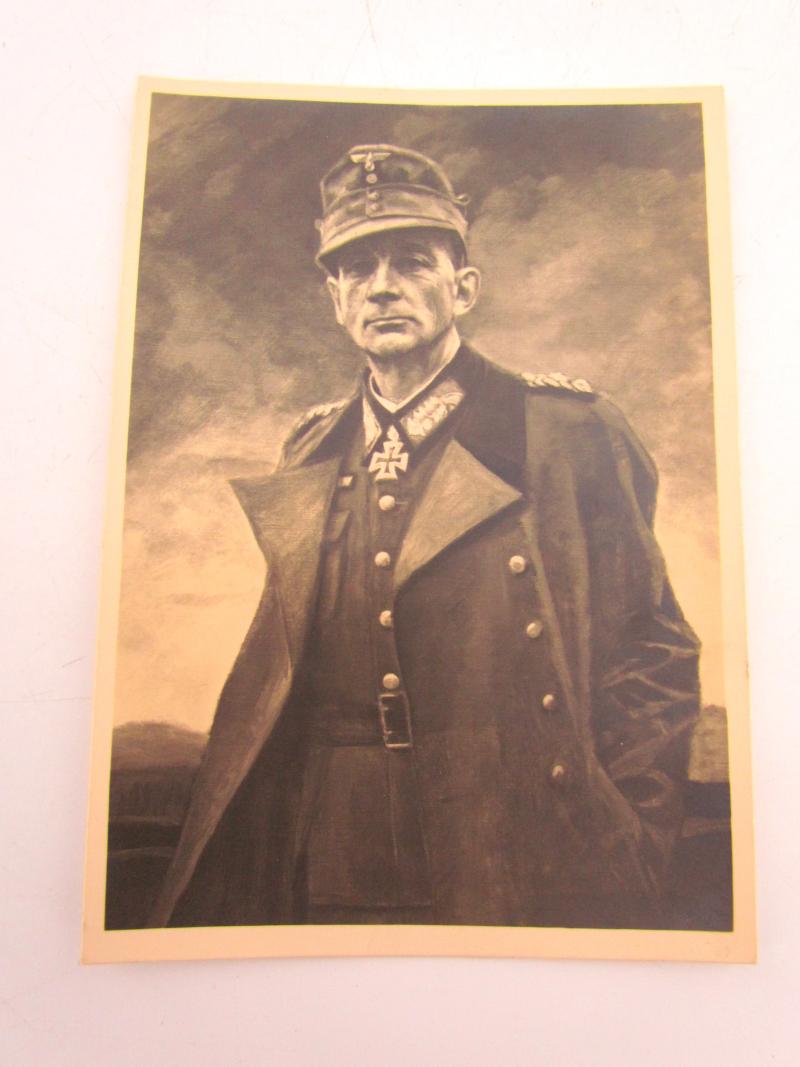 Postcard : General Eduard Dietl