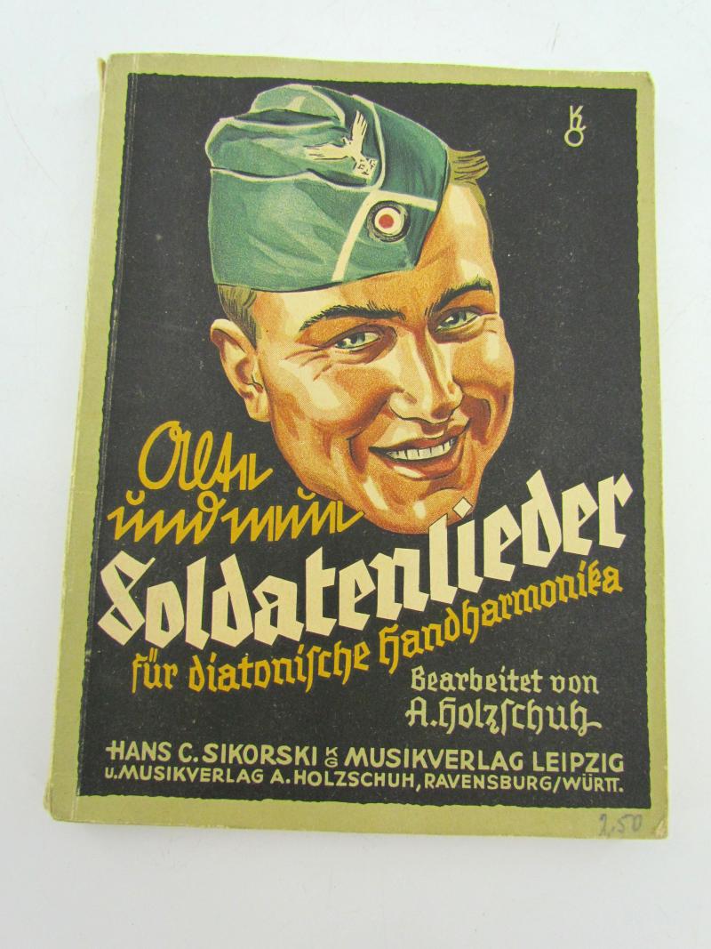 Wehrmacht Song Book for Accordion