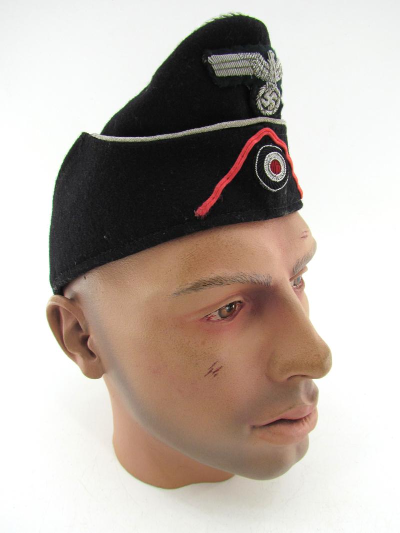 Wehrmacht Panzer Officer Overseas Cap