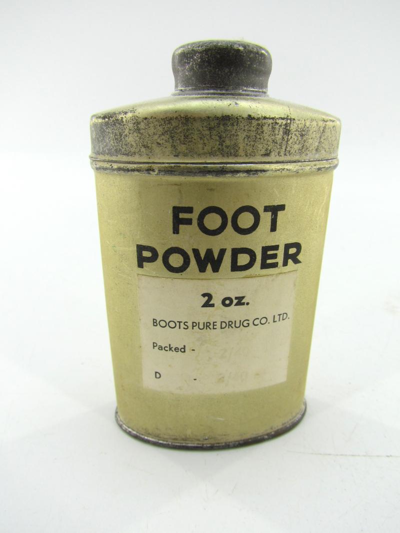 British WWII Foot Powder