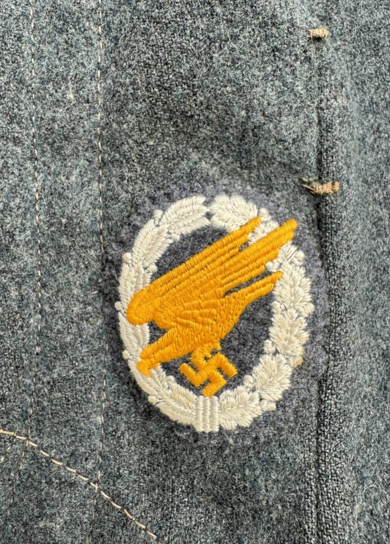 Luftwaffe Fallschirmjäger fliegerbluse Unteroffizier (Oberjäger)