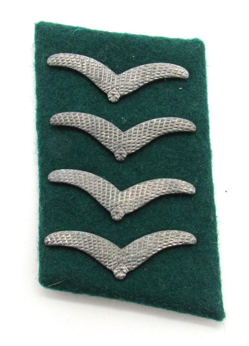 Luftwaffe Field Division Stabsgefreiter/Hauptgefreiter Collar Tabs