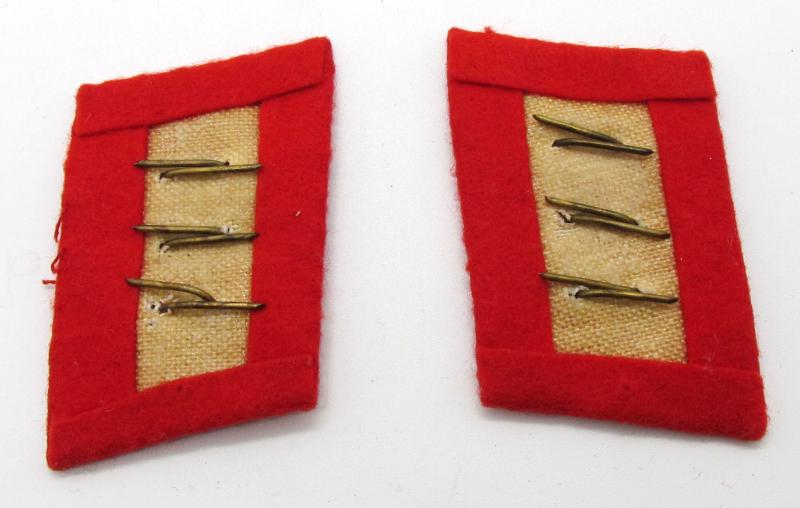 Luftwaffe 'Obergefreiter ' Collar Tabs for anti-aircraft ‘Flak’