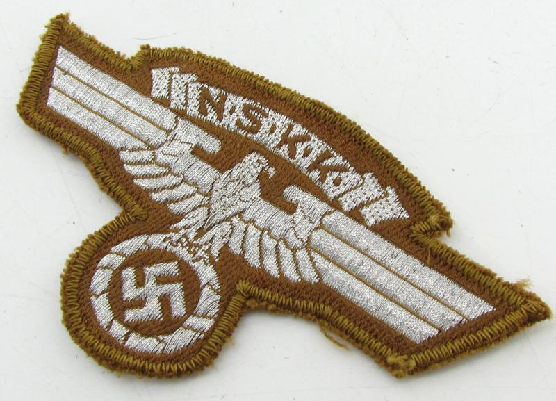 NSKK ( 'National Socialistisches Kraftfahr Korps' ) Sleeve Eagle with RZM Label