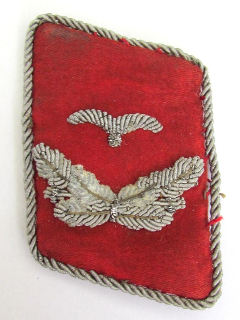 Luftwaffe Leutnant Collar Tabs for anti-aircraft ‘Flak’