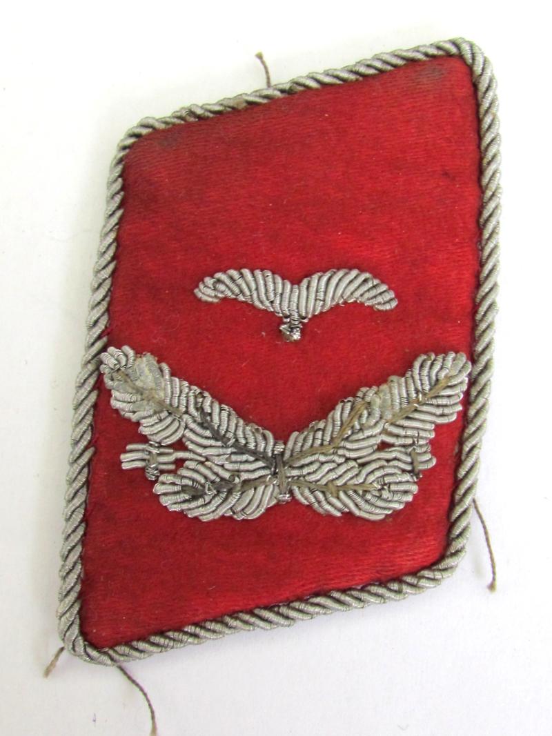 Luftwaffe Leutnant Collar Tabs for anti-aircraft ‘Flak’