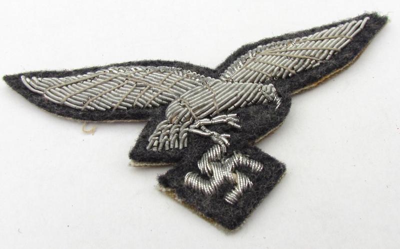 Luftwaffe bullion officers 'Droop Tail ' breast eagle