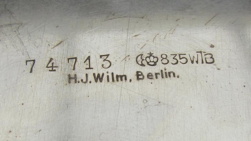 Legion Condor large silver commemorative plate