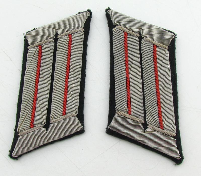 Wehrmacht ( Heer ) Artillery Officers Collar Tabs
