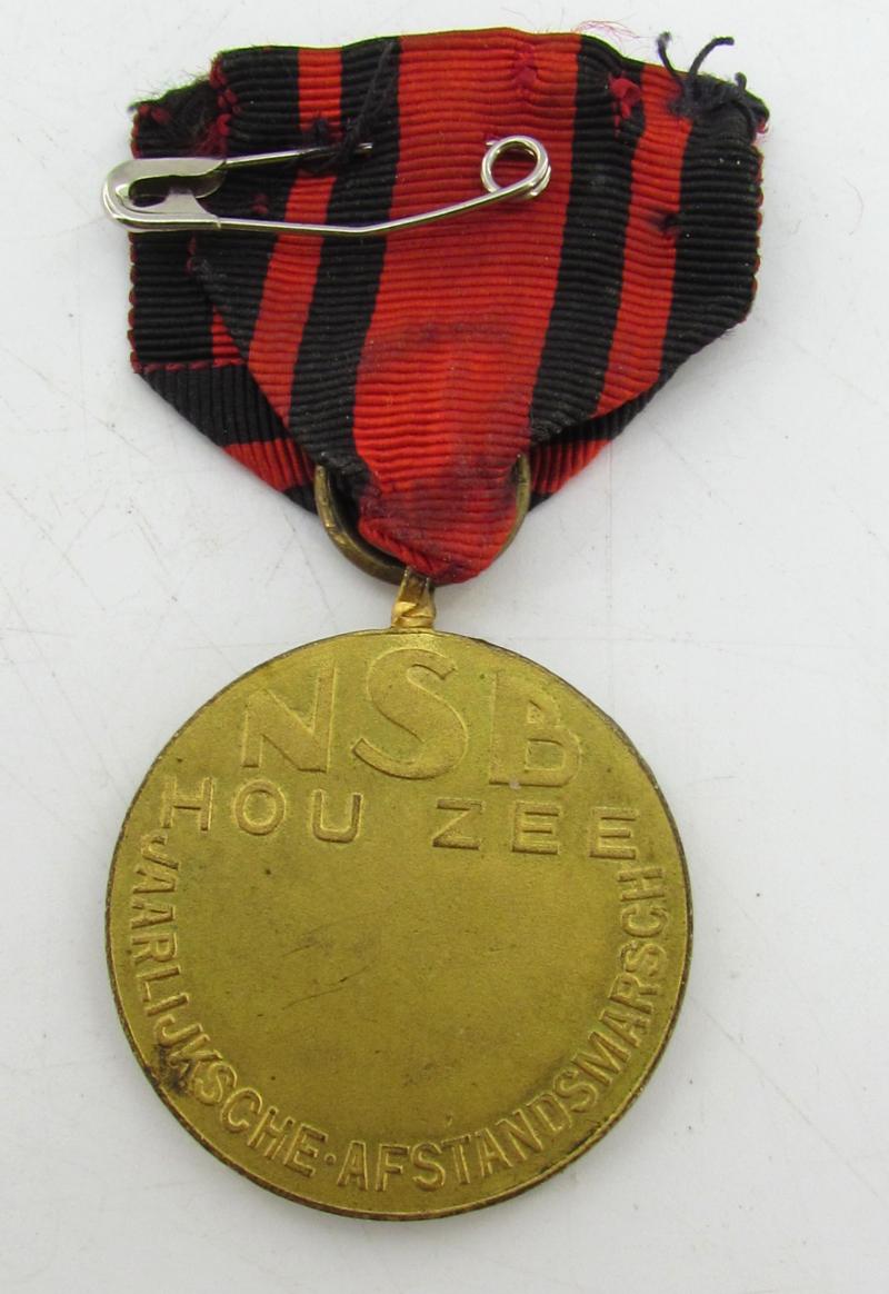 NSB 'Jaarlijksche Afstandsmarsch' 1935 Medal