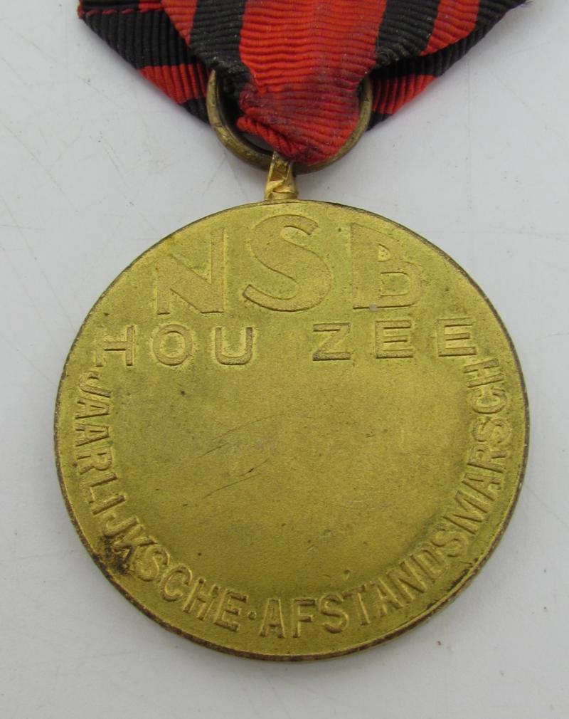 NSB 'Jaarlijksche Afstandsmarsch' 1935 Medal