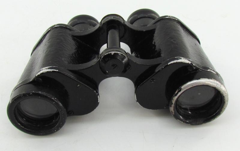 German WWII 6x30 Binoculars – Maker Code “fzg” (Feinmechanik GmbH, Kassel)
