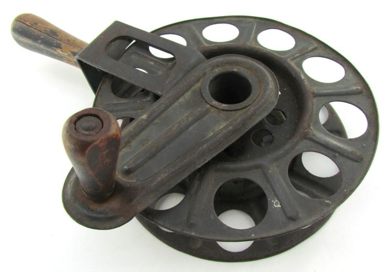 Wehrmacht hand-held Cable Reel 1943