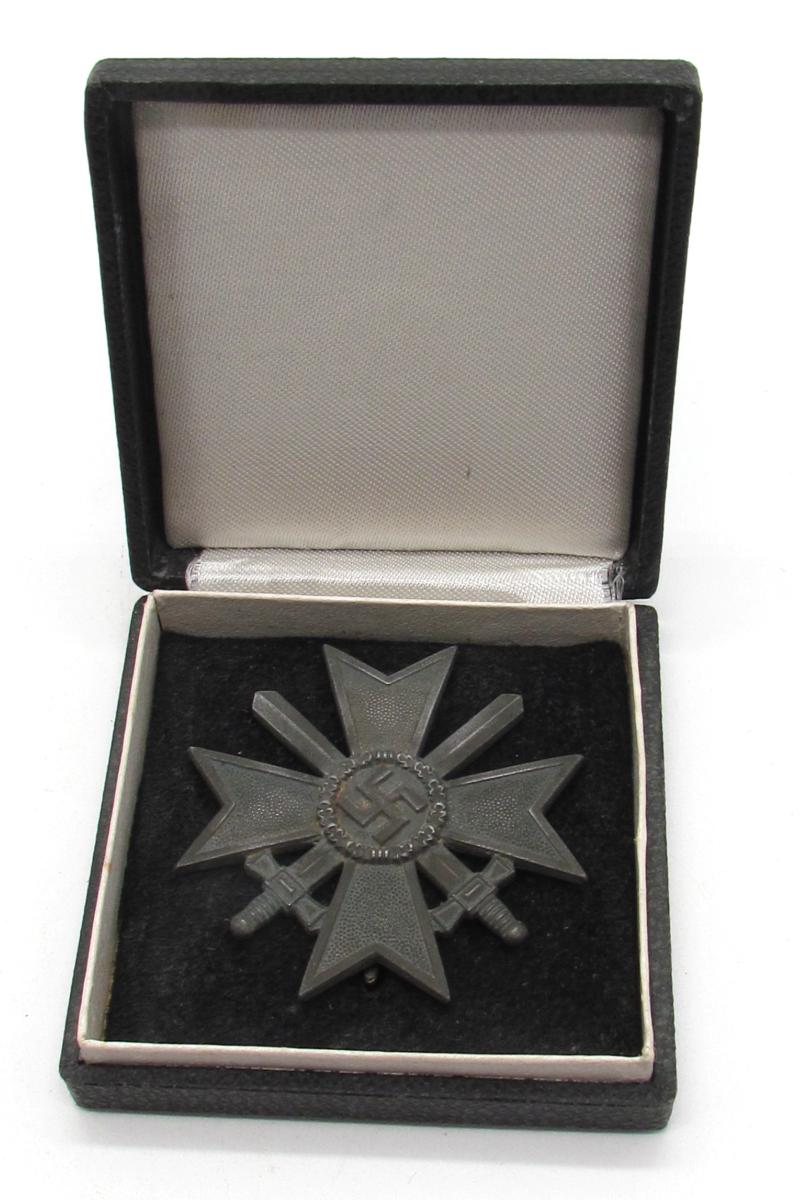 War Merit cross (KVK) first class “62” in Case