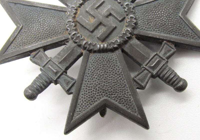 War Merit cross (KVK) first class “62” in Case