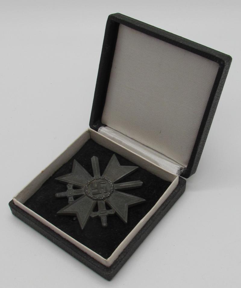 War Merit cross (KVK) first class “62” in Case