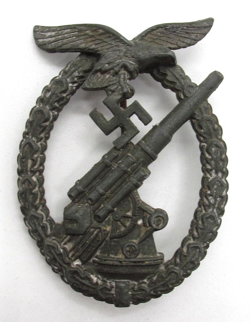 Luftwaffe Flak Badge – By G.b.(Gustav Brehmer)