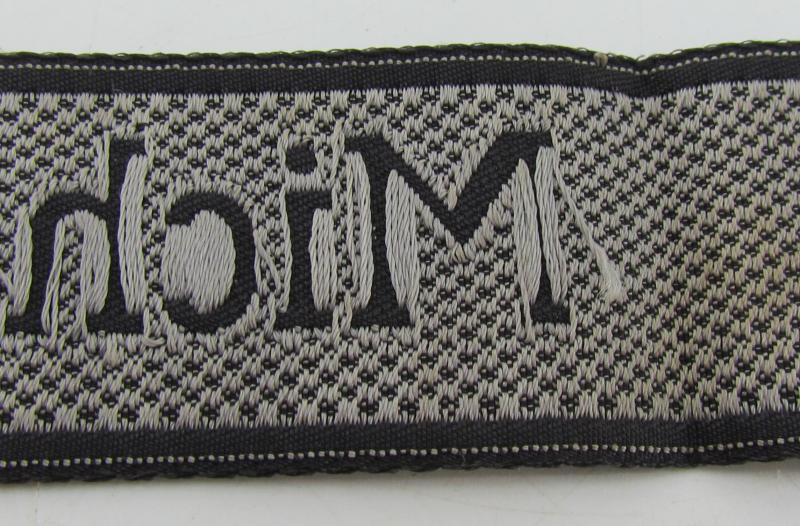 Waffen-SS cufftitle SS-Gebirgs-Regiment 12 ‘Michael Gaissmair’, 6. SS-Gebirgs-Division ‘Nord’