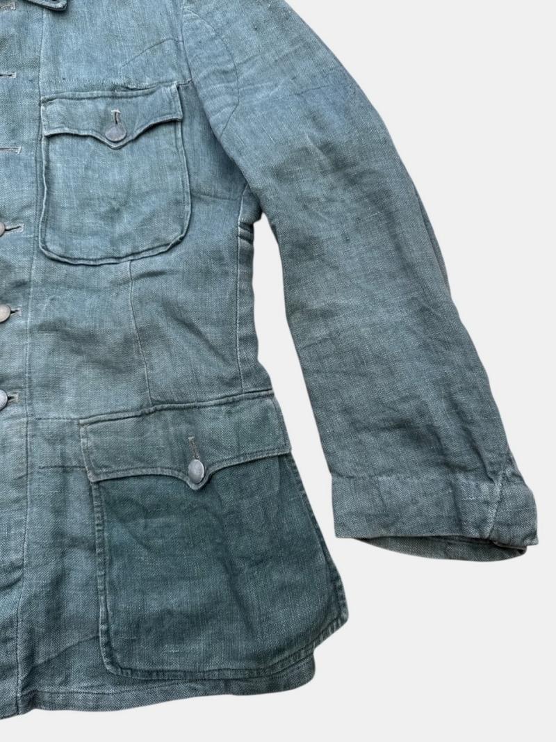 Wehrmacht ( Heer ) ‘Drillich’ (HBT) M42 Field Blouse (Feldbluse)