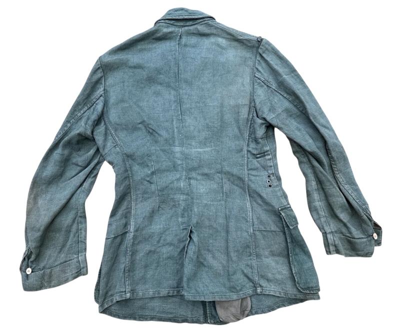 Wehrmacht ( Heer ) ‘Drillich’ (HBT) M42 Field Blouse (Feldbluse)