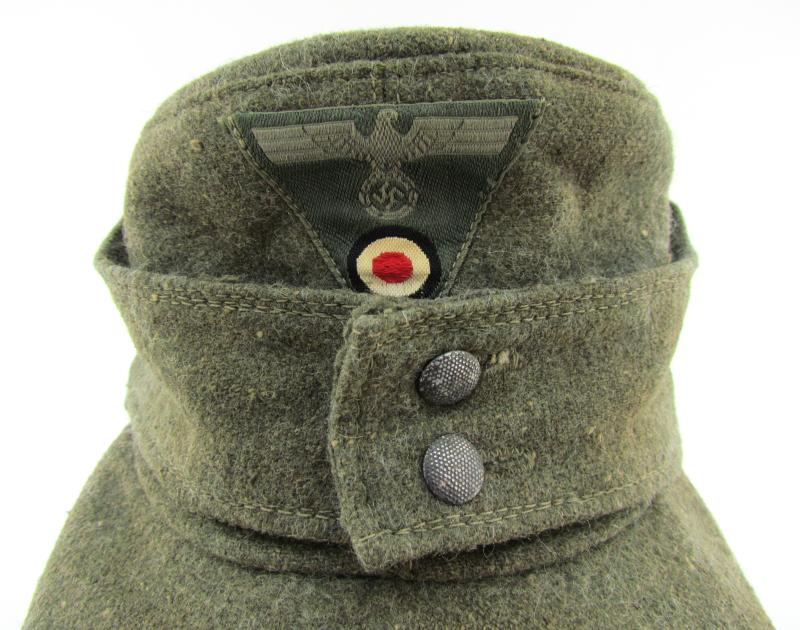 M43 Army (Heer) Field Cap ‘Einheitsfeldmütze’ with RBNr.