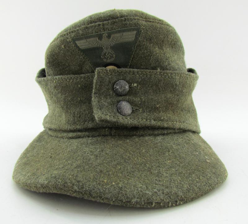 M43 Army (Heer) Field Cap ‘Einheitsfeldmütze’ with RBNr.