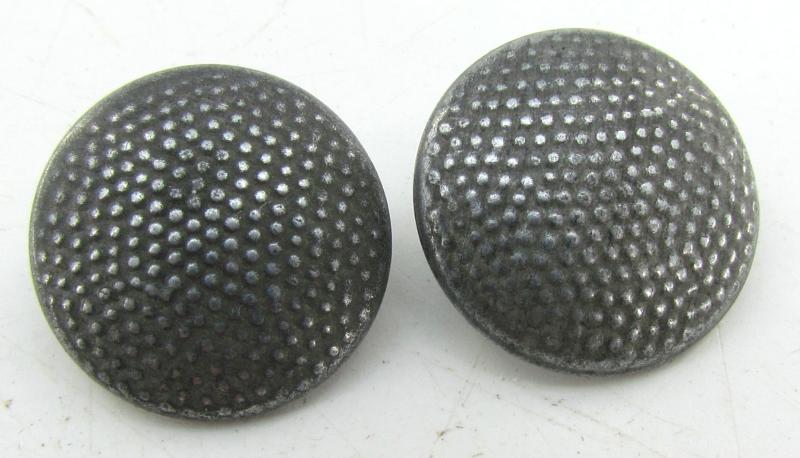 Two Wehrmacht (Heer)  Shoulder strap buttons