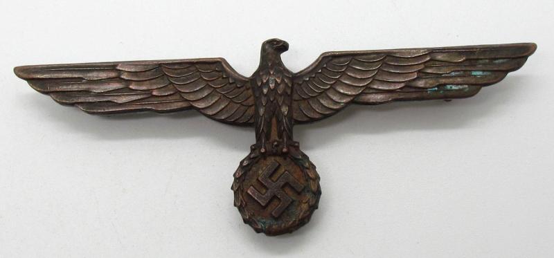 Wehrmacht ( Heer ) breast eagle for summer uniform