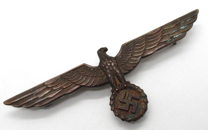Wehrmacht ( Heer ) breast eagle for summer uniform