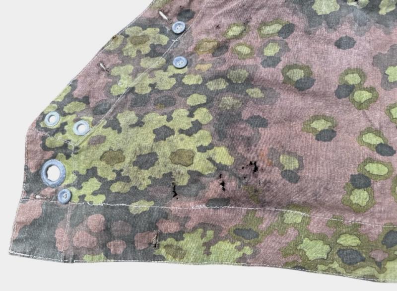 Waffen SS Oak Shelter Quarter ( Zeltbahn ) in used condition