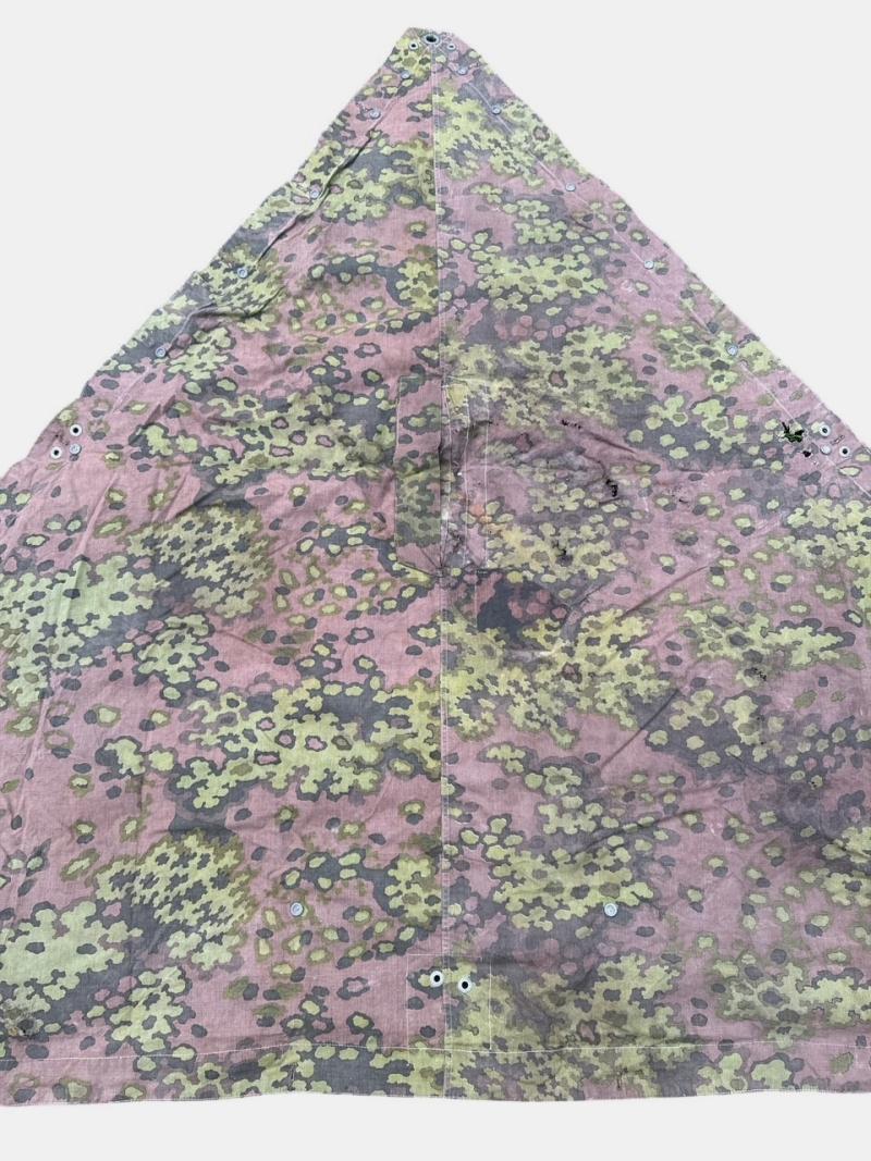 Waffen SS Oak Shelter Quarter ( Zeltbahn ) in used condition