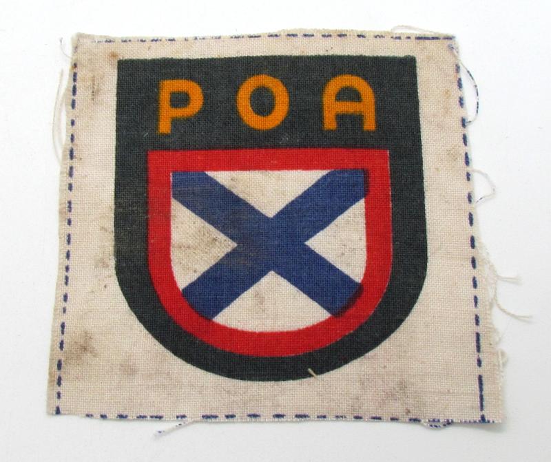 German WWII Russian POA Volunteer Sleeve Shield