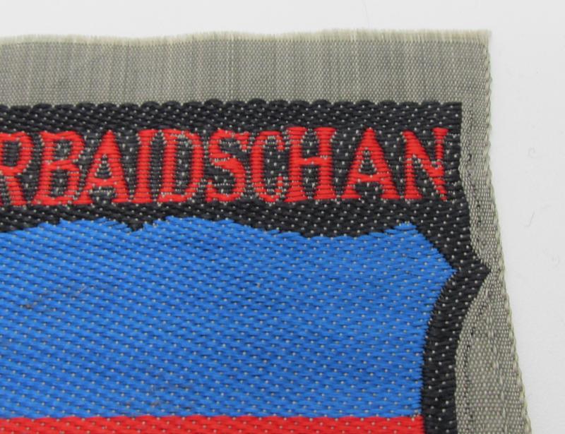 Wehrmacht ( Heer ) BeVo 'Aserbaidschan' Volunteer Sleeve Shield