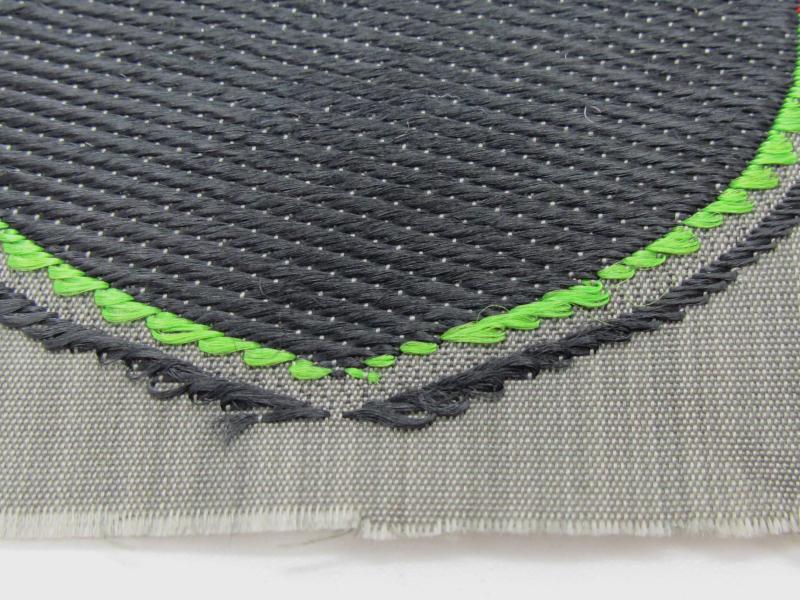 Wehrmacht ( Heer ) BeVo 'Aserbaidschan' Volunteer Sleeve Shield