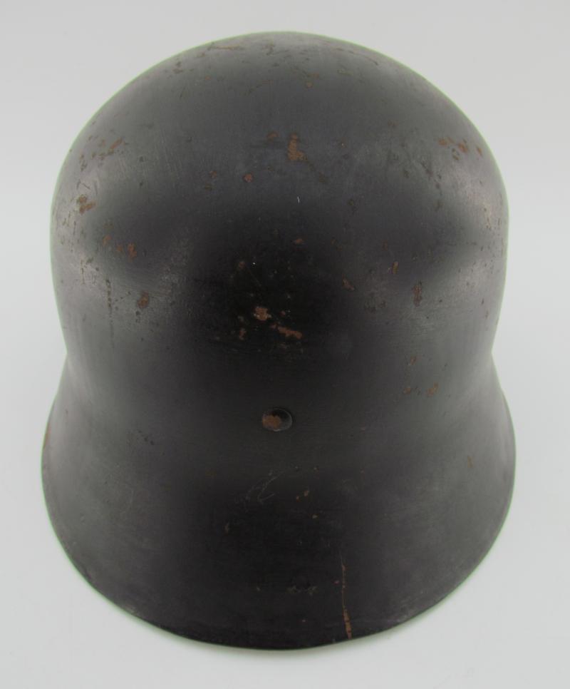 Early 'Himmler style' Helmet with screened vents