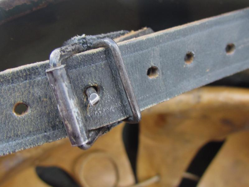 Early 'Himmler style' Helmet with screened vents