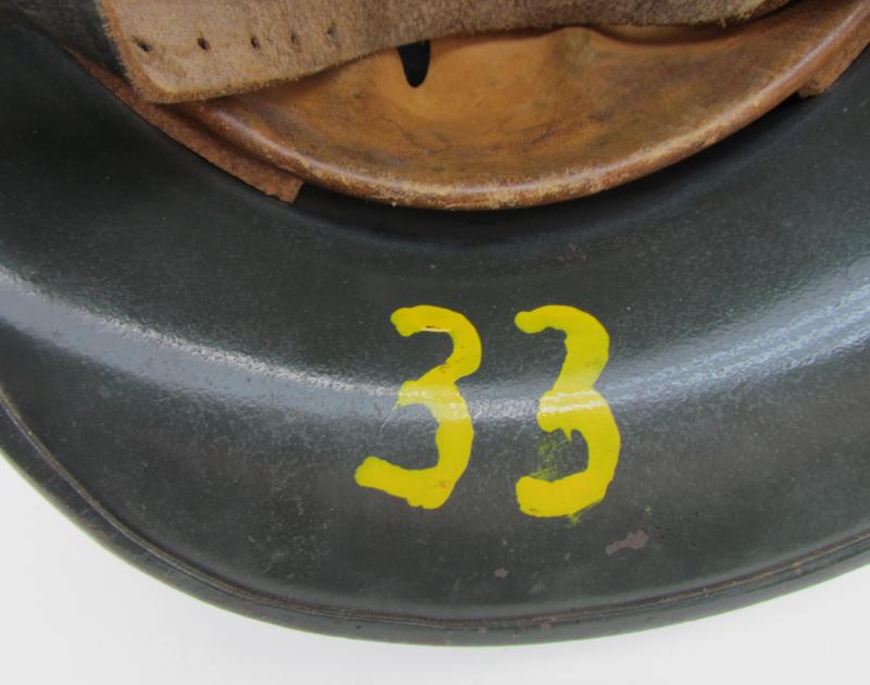 Early 'Himmler style' Helmet with screened vents