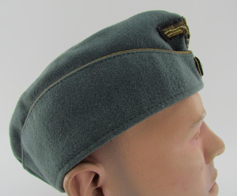 2x Kriegsmarine Coastal Artillery Officer's Overseas Cap