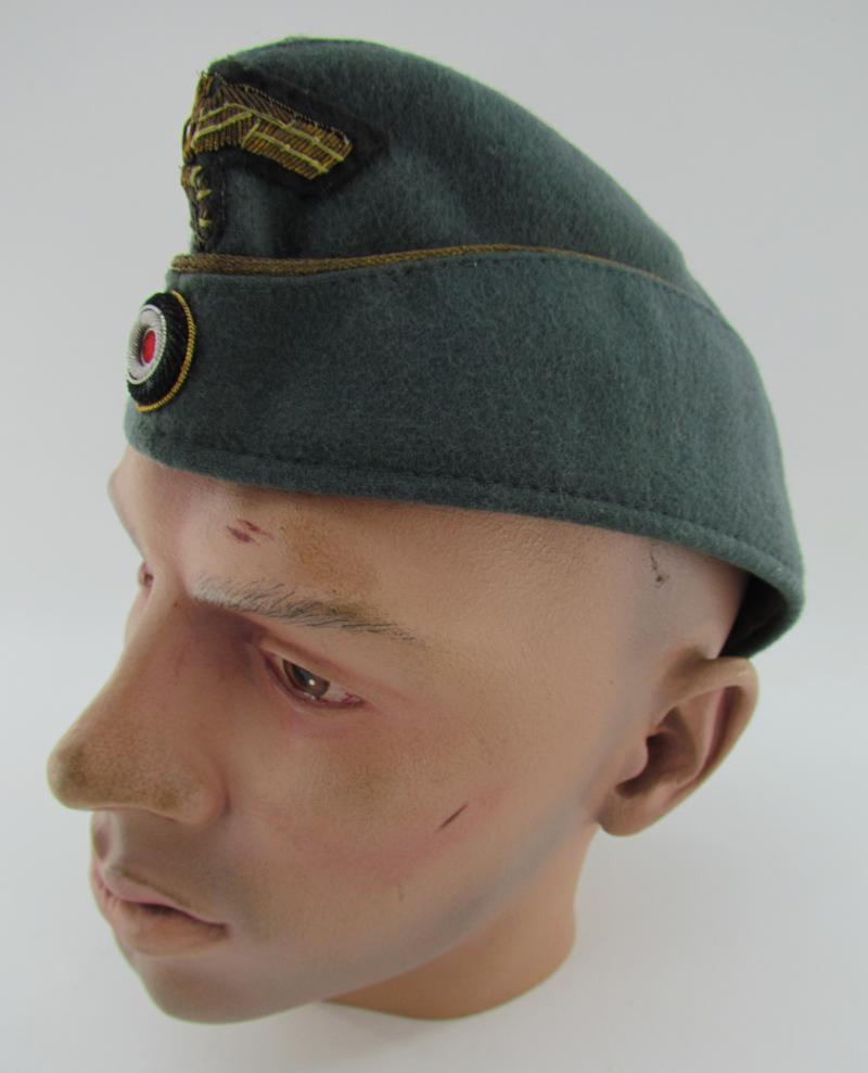2x Kriegsmarine Coastal Artillery Officer's Overseas Cap