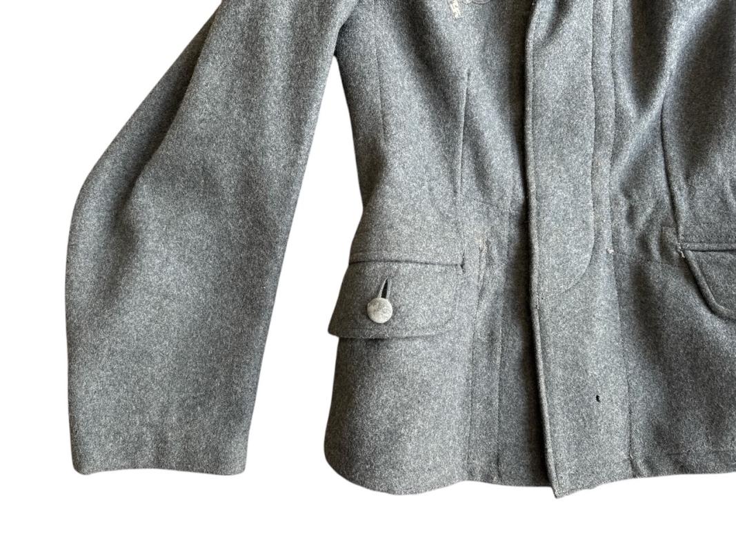 Luftwaffe Signals ( Nachrichten ) NCO Fliegerbluse with Afrika Cufftitle