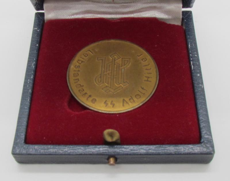 12th SS Panzer Division HJ Commemorative Medallion, with Case