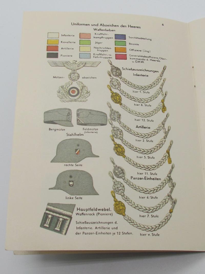 “Deutsche Uniformen” – Early Edition Color Reference Booklet