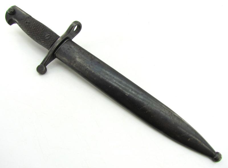 Spanish Mauser M-1941 Bolo Bayonet ( number matching )