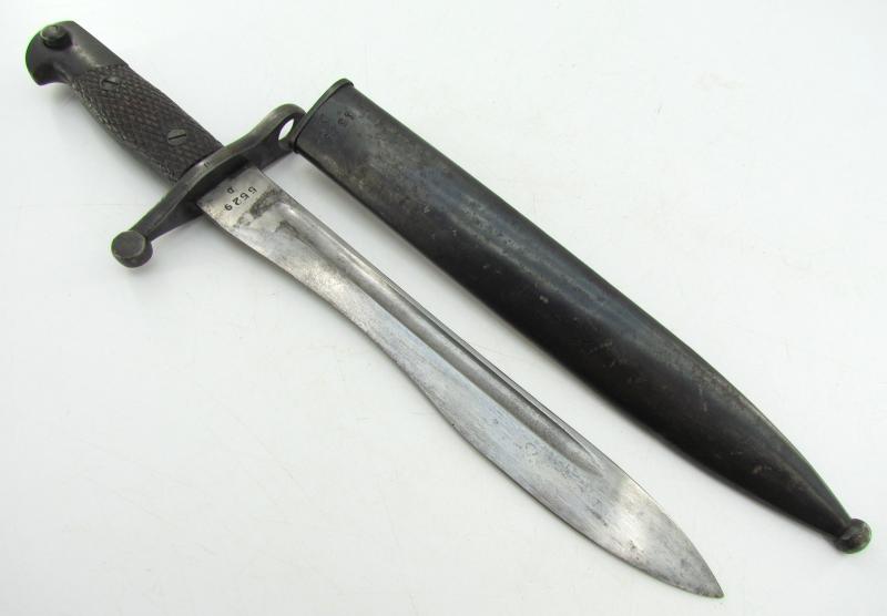 Spanish Mauser M-1941 Bolo Bayonet ( number matching )